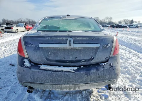 2011 Lincoln Mks z USA, uszkodzony, nr VIN 1LNHL9FT0BG610163